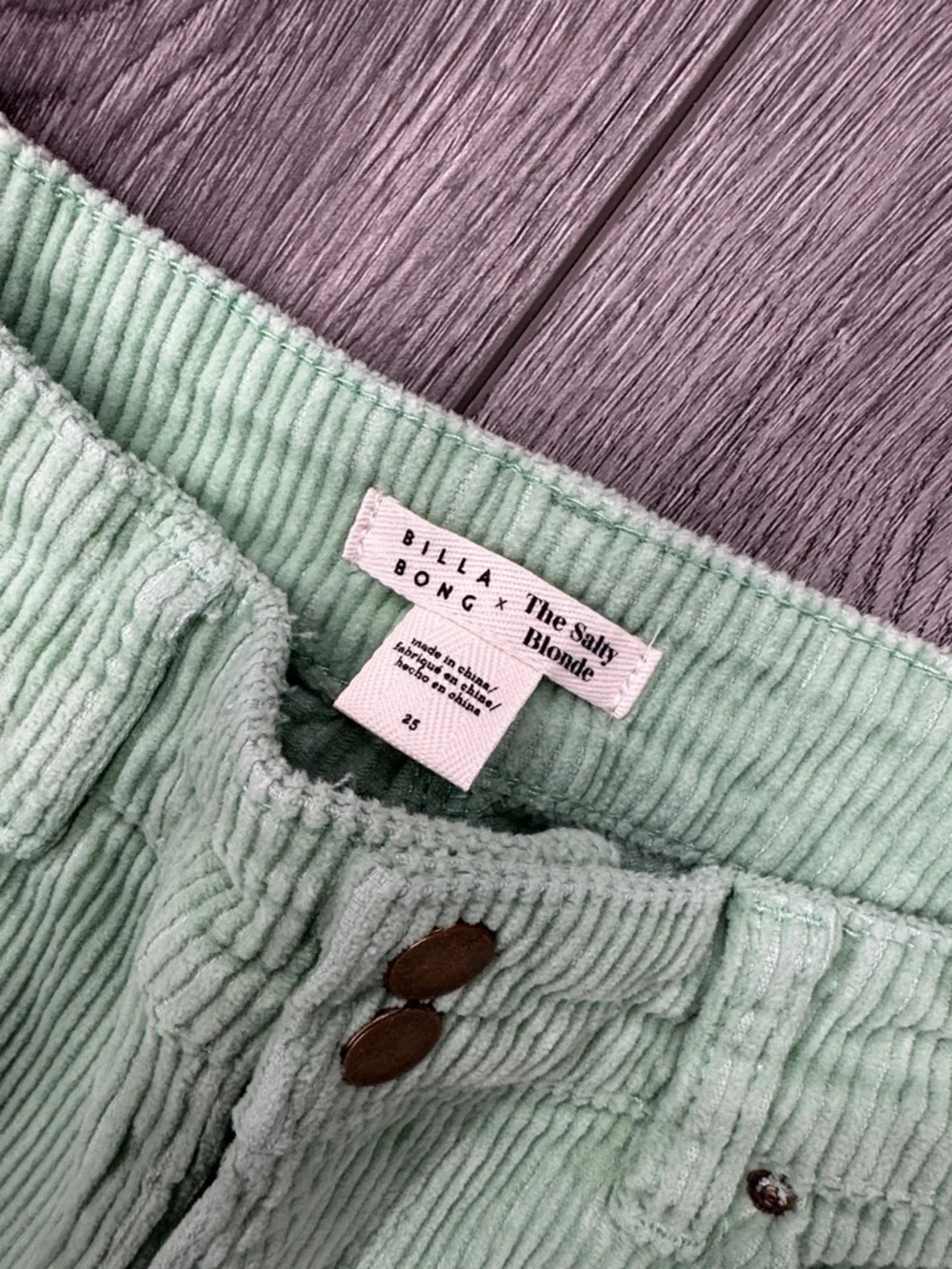Billabong x The Salty Blonde Corduroy Pants - Picture 4 of 5